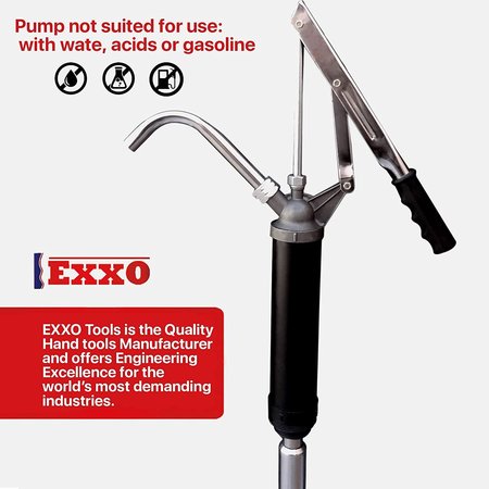 Exxo LEVER BARREL PUMP, FITS 1555 GALLON DRUMS 7765